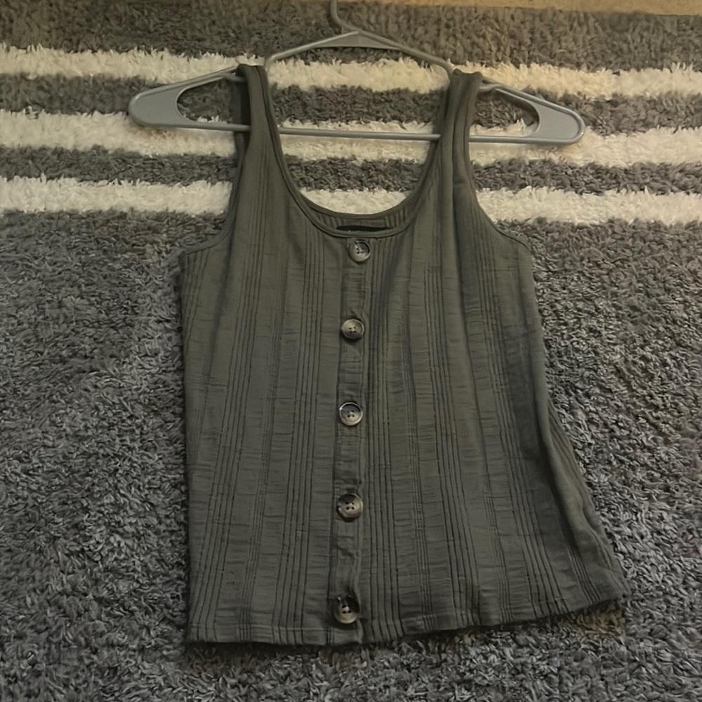 green summer american eagle top